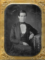 Porträt von William Adriance, einem Kaufmann in der Market Street 60 in St. Louis